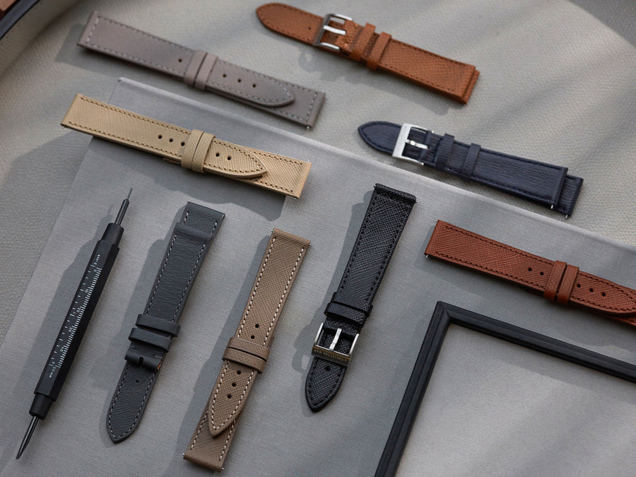 Taupe watch straps | Buy taupe watch straps online at A Collected Man