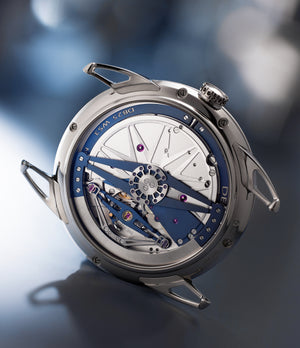 caseback De Bethune DB25 DB25WS3 White Gold preowned watch at A Collected Man London