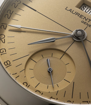 for sale Laurent Ferrier Galet Annual Calendar  LCF025.AC.J2B Stainless Steel preowned watch at A Collected Man London