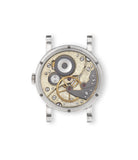 caseback Auffret Paris Tourbillon   preowned watch at A Collected Man London