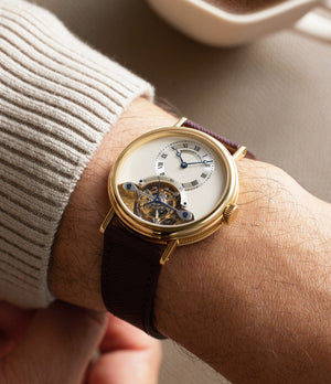for sale Breguet Tourbillon 3350 Yellow Gold preowned watch at A Collected Man London