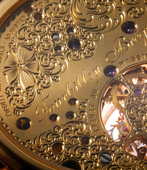 Breguet Tourbillon 3350 Yellow Gold preowned watch at A Collected Man London