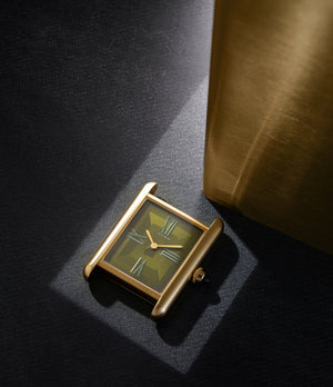 Tank Louis Cartier Watch, Large Model, Quartz Movement, Yellow Gold