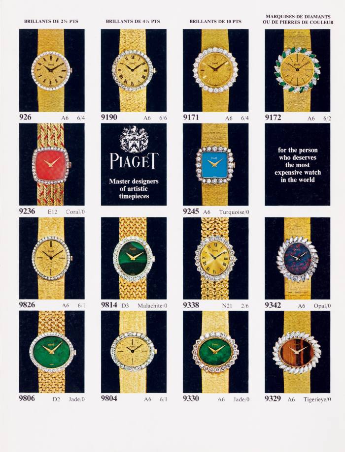 Piaget A Story of Elegance in Design and Engineering A