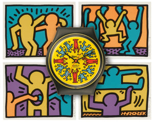 I Heart Art Keith Haring Inspired Apple Watch Band Watch -  Sweden