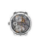 caseback MB&F Legacy Machine Perpetual Evo  Titanium preowned watch at A Collected Man London