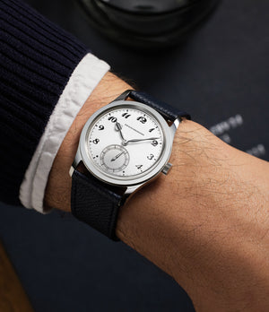 on the wrist Kikuchi Nakagawa Murakumo  Stainless Steel preowned watch at A Collected Man London