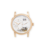 buy A. Lange & Söhne Lange 1 Tourbillon 704.032 Pink Gold preowned watch at A Collected Man London