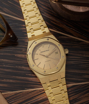 Buy Royal Oak Yellow Gold 14790BA watch | Buy Audemars Piguet watch – A ...
