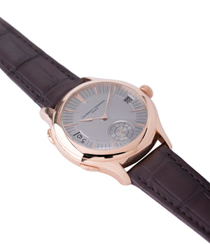 for sale Laurent Ferrier Galet Traveller Micro Rotor LF 230.01 rose gold watch additional prototype dial for sale online at A Collected Man London UK approved reseller of preowned independent watchmakers