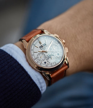 Patek Philippe 5270R-001 Perpetual Calendar Chronograph watch – A ...