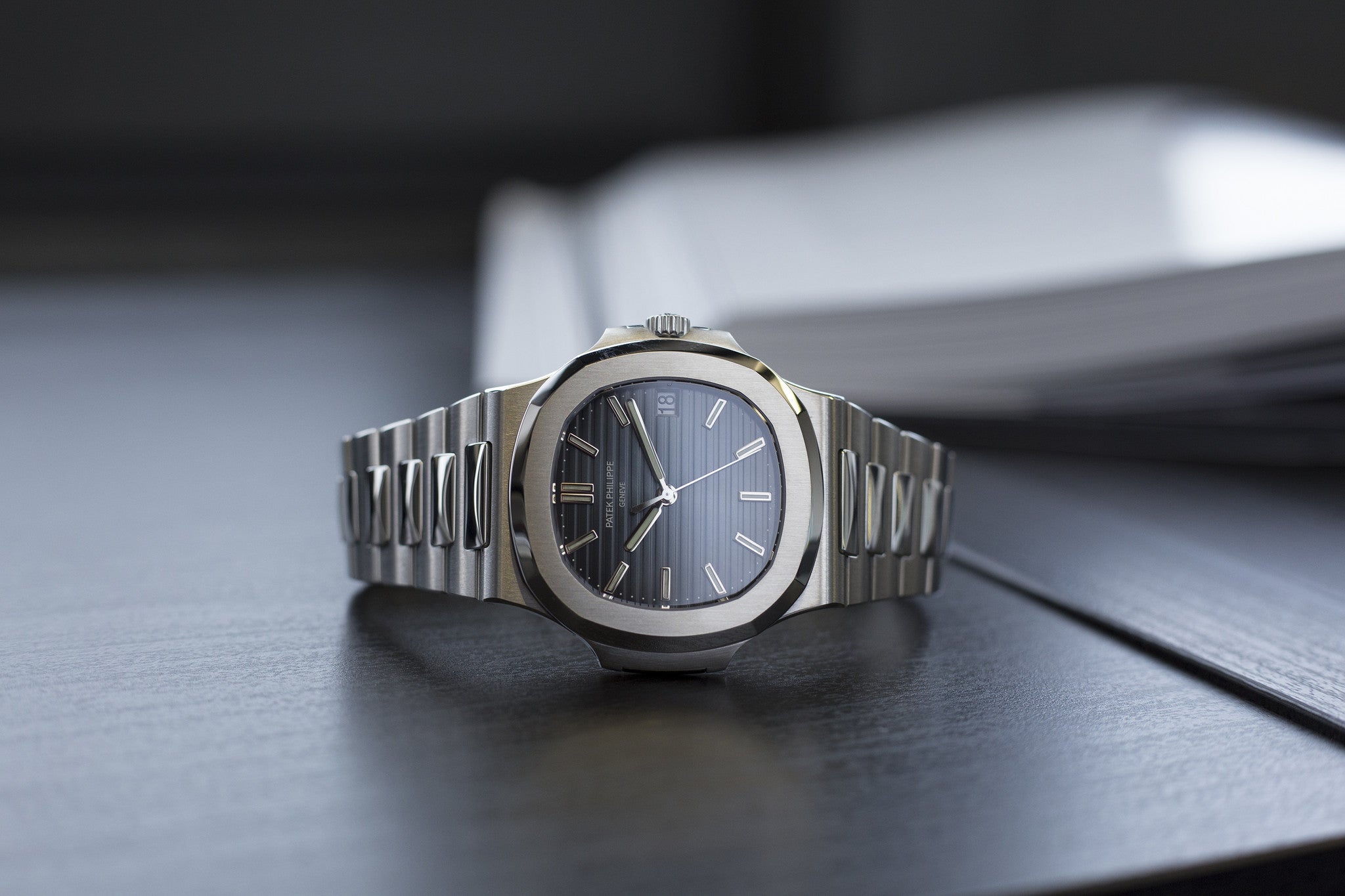 PATEK PHILIPPE NAUTILUS 5711/1A-010 IN STAINLESS STEEL BLUE DIAL