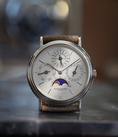 Vacheron Constantin Perpetual Calendar 43031 platinum pre-owned watch ...