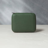 Zurich, four-watch folio Four-watch slim folio in emerald green grained leather | Available Worldwide | A Collected Man